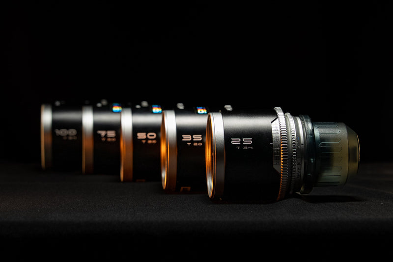Blazar Mantis 1.33x Full Frame Anamorphic Lenses For Hire!