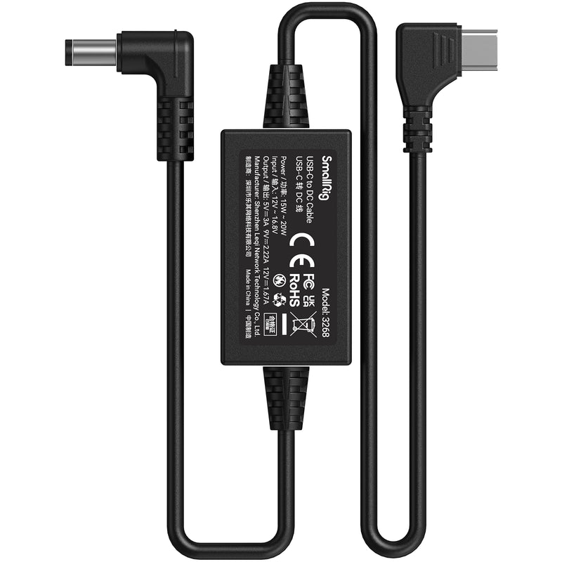 SmallRig USB-C to DC Cable 3268