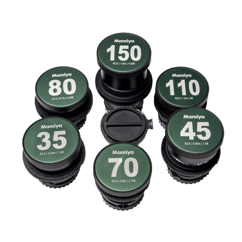 Mamiya Sekor-C Lens Set Hire