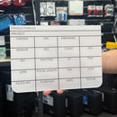 Camera Testing Slate