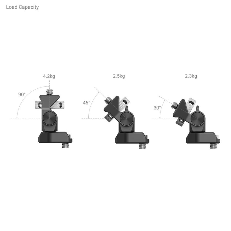 SmallRig Swivel and Tilt Adjustable Monitor Mount with 1/4"-20 Screws Mount 2904B