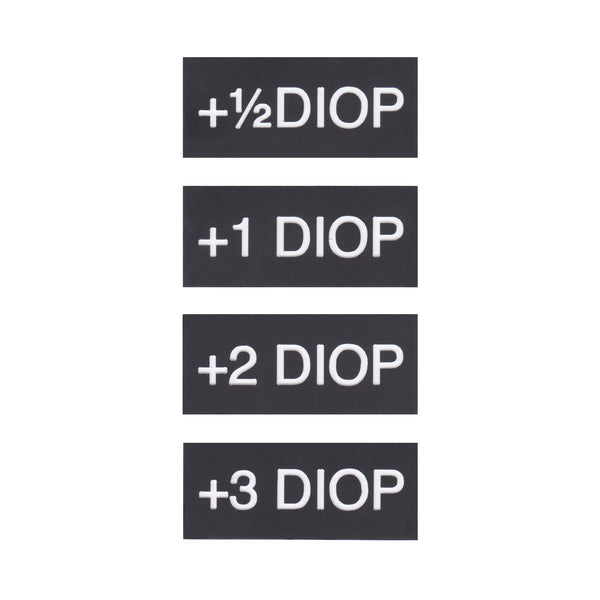 Filter Tags - Diopters Set of 4