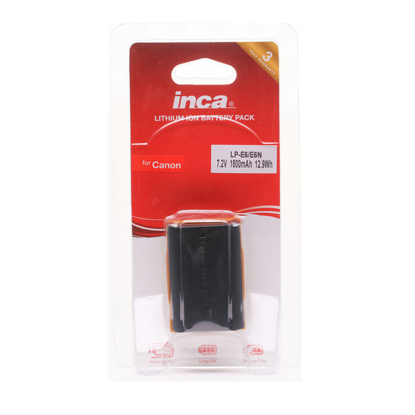 Inca Canon LP-E6 Style Battery