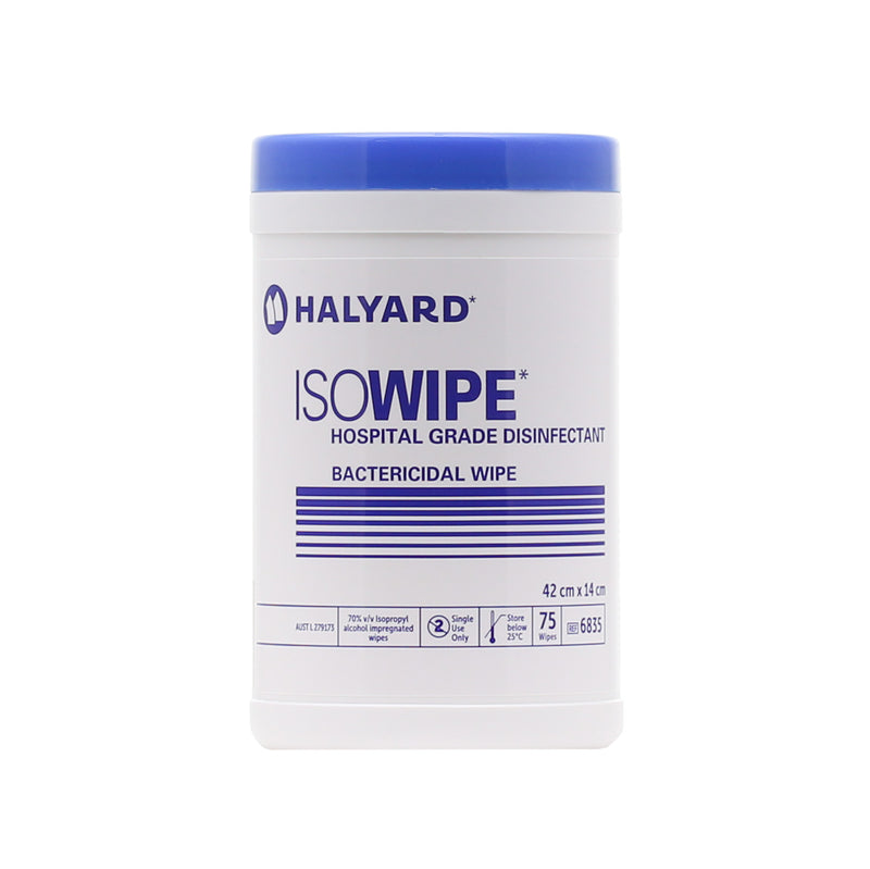 Halyard ISO Wipes