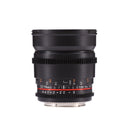 Samyang Cine Lens Kit Hire