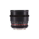 Samyang Cine Lens Kit Hire