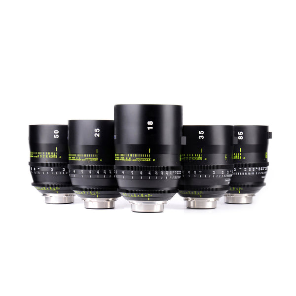 Tokina Vista Primes Hire - 5 Lens Set Hire